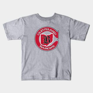 Classic Cleveland Barons Hockey Kids T-Shirt